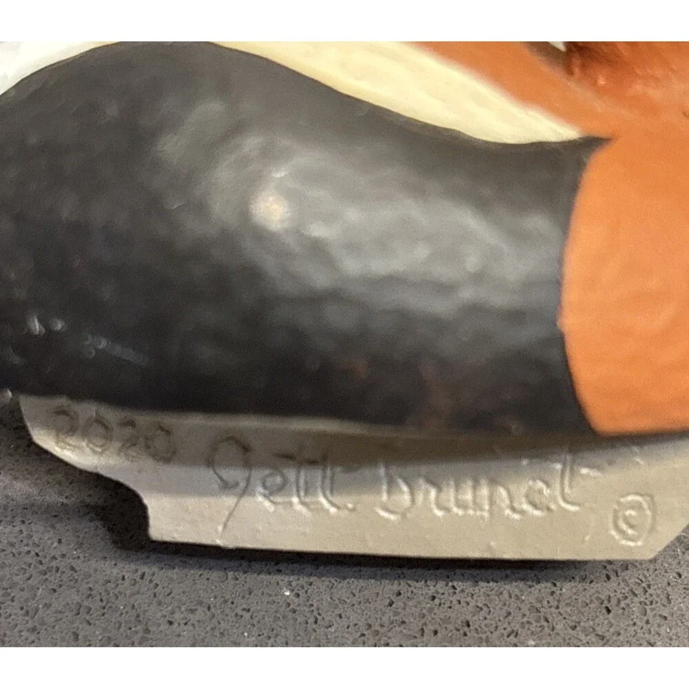 2020 Jett Brunet Miniature Decoy Black Bellied Whistling Duck Ducks Unlimited